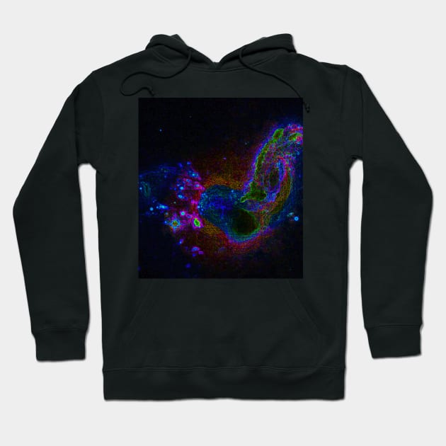 Black Panther Art - Glowing Edges 429 Hoodie by The Black Panther